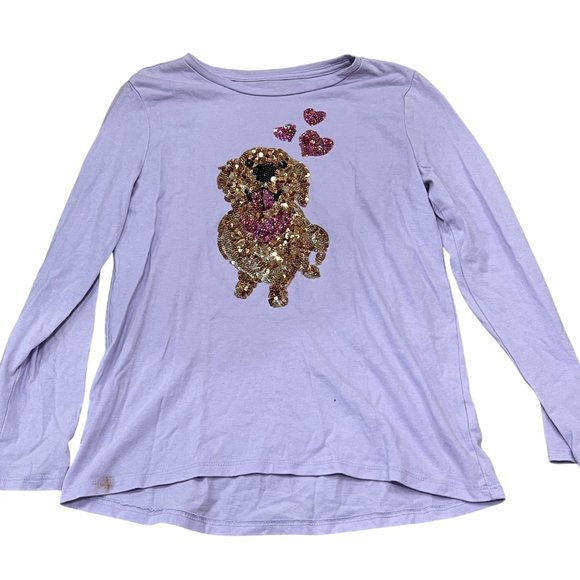 Girls Long Sleeve & Short Sleeve Graphic Tees Bundle Size L 10/12 - Picture 3 of 7